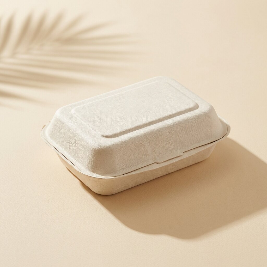 Bagasse Menuebox Clamshell